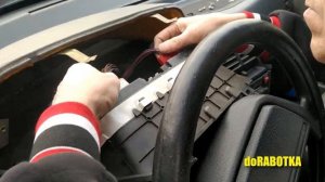 Снятие приборки ВАЗ 2110-12, светодиоды в приборную панел