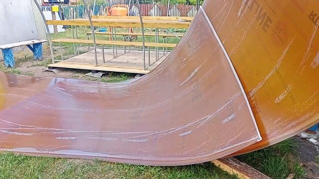 Беседка из поликарбоната