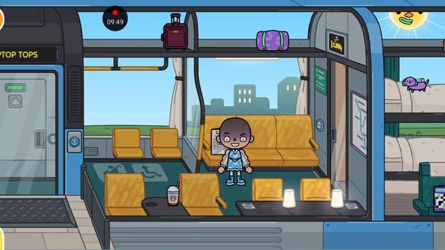 две девочки Лысая и с волосами ругались //Тока бока// (Lok смотреть онлайн