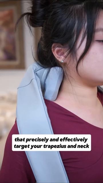 Массажер для шеи и спины с успокаивающим подогревом п?