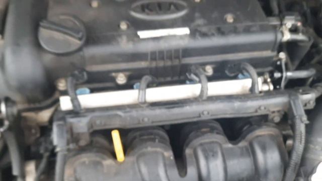 Замена топлевных форсунок киа рио