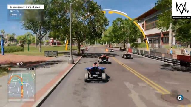 Первая гонка на карте в Watch Dogs 2 смотреть онлайн