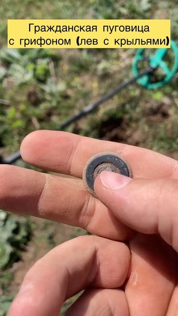 Интересная пуговица с грифоном 🦁 #монеты #грифон #мет? смотреть онлайн