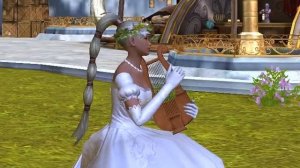 Игра на арфе