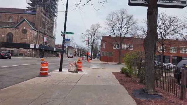 Весенняя прогулка по улицам, Коммершиал-авеню в южной части Чикаго! смотреть онлайн