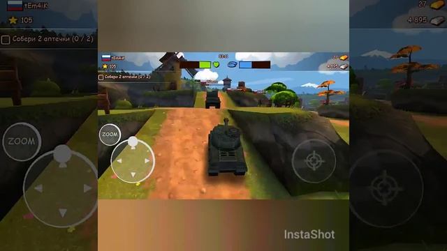 Танчики на андроид—TOON WARS