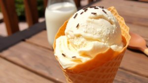 Тающее наслаждение: как сделать идеальное сливочное Мороженое в хрустящем вафельном стаканчике!
