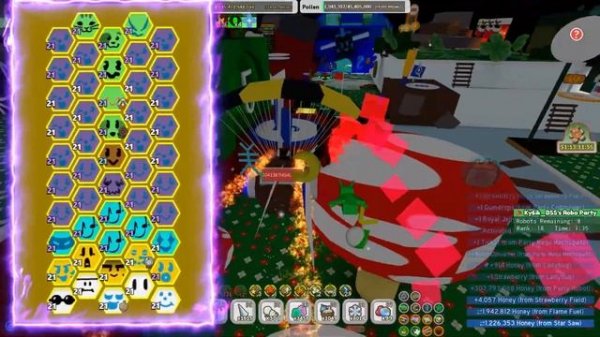 🐝СИНИЙ УЛЕЙ новая мета в Bee Swarm Simulator | BLUE HIVE is a new meta in Bee