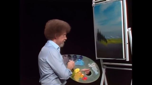 Боб Росс- Извилистый ручей// Bob Ross - Winding Stream  (сезон 31 эпизод 3) на русском языке