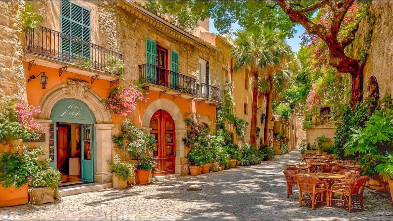 Пальма-де-Майорка, Испания. Пешеходная экскурсия в формате 4K | #шариклайф смотреть онлайн