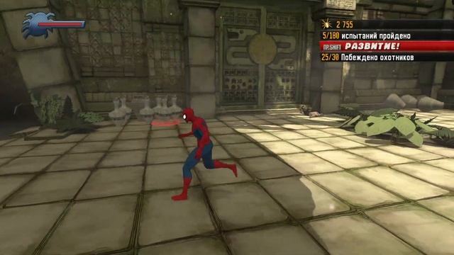 Spider Man Shattered Dimensions бой с крэйвеном смотреть онлайн