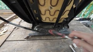 Шевроле Нива: замена салазок левого переднего сидения