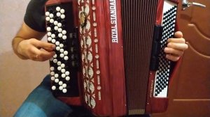 В ИДЕАЛЬНОМ СОСТОЯНИИБаян НЕМЕЦКИЙ Роял Стандарт трехголосный.  Звучание после ремонта.