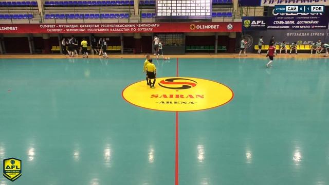 Зимнее Первенство 2 (21-22 гг.) Лига 1 Сайран Капитал 1:9 FORW смотреть онлайн