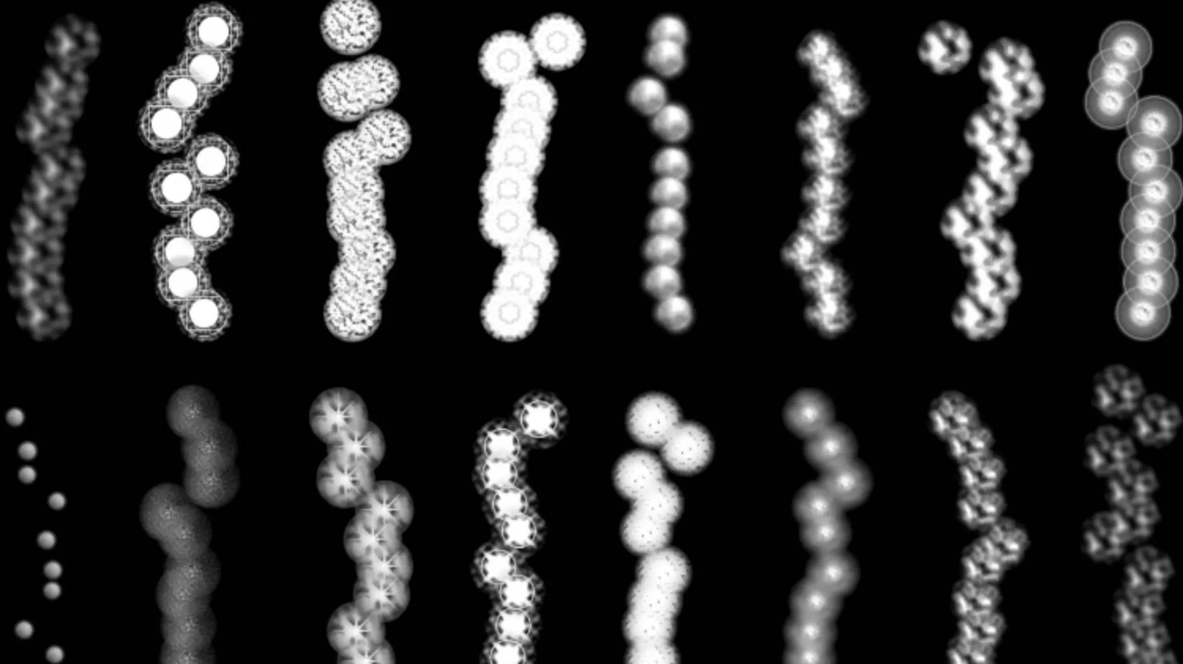 Asset Unity - 50 Perlin Particle Textures Part 1