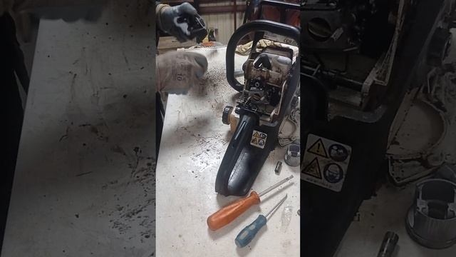 Полная разборка и сборка бензопилы мс 180 Штиль