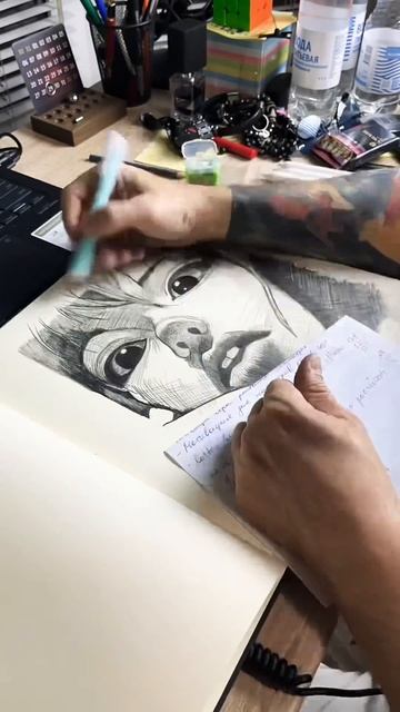 Рисую, иногда просто не могу остановиться, рисую, прос? смотреть онлайн