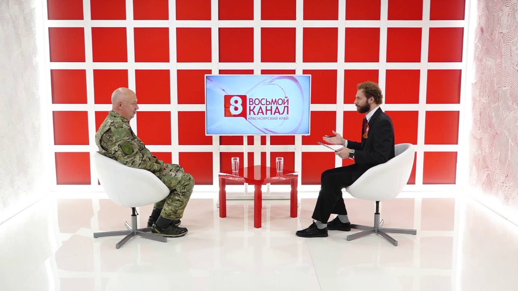 Интервью на «8 канале». Артур Лукава, Захар Енджиевский. смотреть онлайн