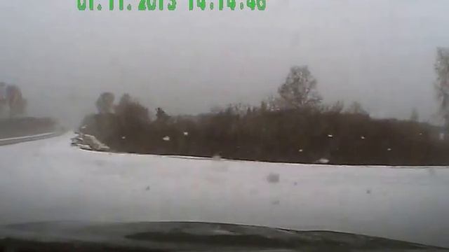 Трасса М52 01.11.2015