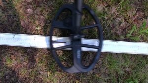 Металлоискатель Nokta Double Score 2. Еще один тест -   гвоздь-мо