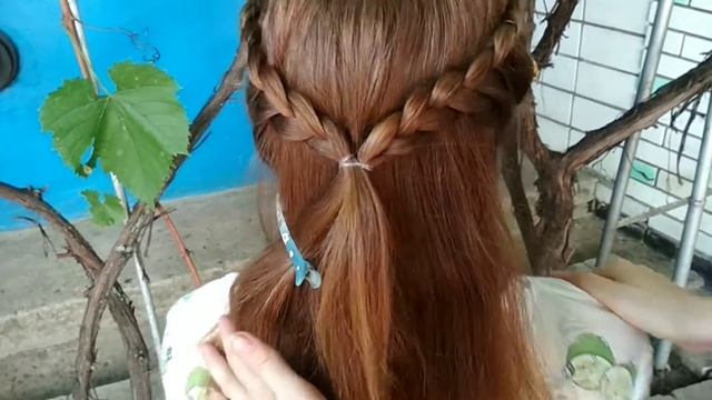 Прическа на каждый день/ Прически с плетением/ Романти