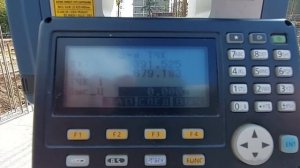 Засечка и разбивка тахеометром Sokkia cx-106