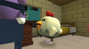 ROBLOX УДАЛИЛА МНЕ МАМА НО В CHICKEN GUN