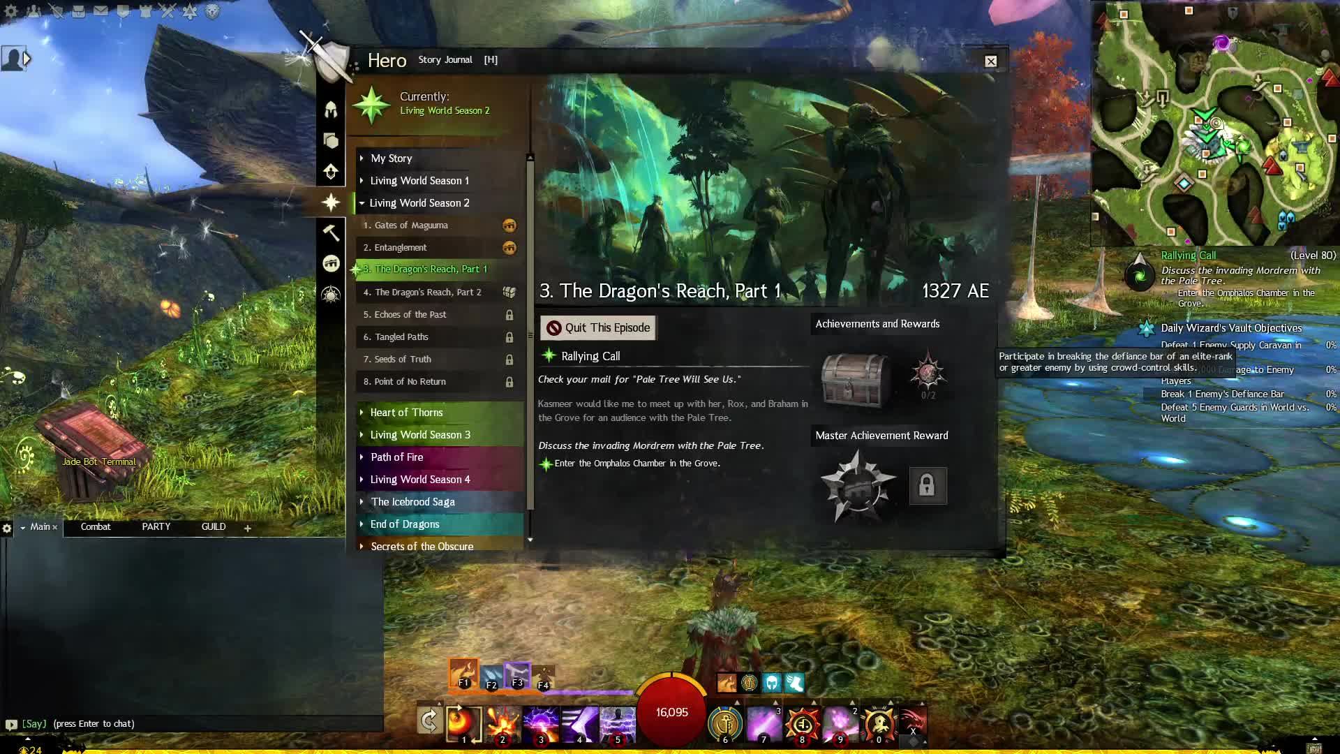 Guild Wars 2 - Living World Season2. The Dreagon's Reach. Part 1