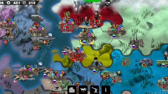 World conqueror 4. мод Big Map Mod 2019 . прохождение за Россию 1 часть смотреть онлайн
