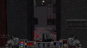 Blood E3M4 Прохождение 100% секретов - The Sick Ward (Сложность Extra C