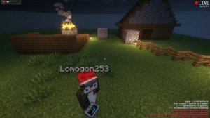 я построил 5 ночей с тимохой деревня в майнкрафт [часть