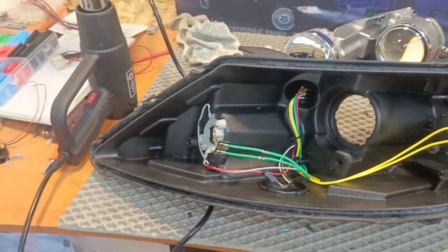 Установка билед линз на Киа спортейдж 3 1 часть  поколе?