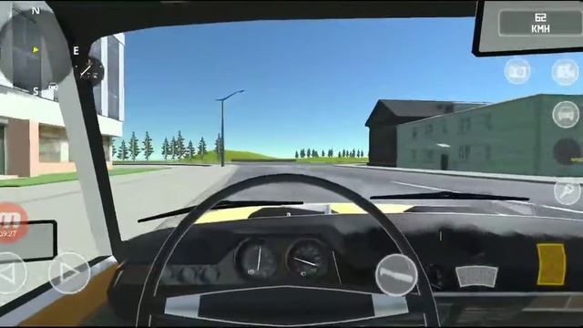 Работаю полицейским в Советском городе. Soviet car simulator.