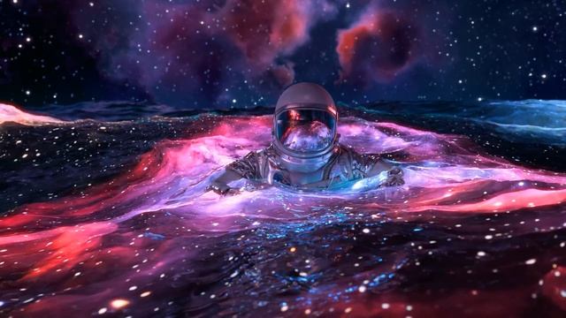Floating In Space - 12 Hours - 4K Ultra HD 60fps смотреть онлайн