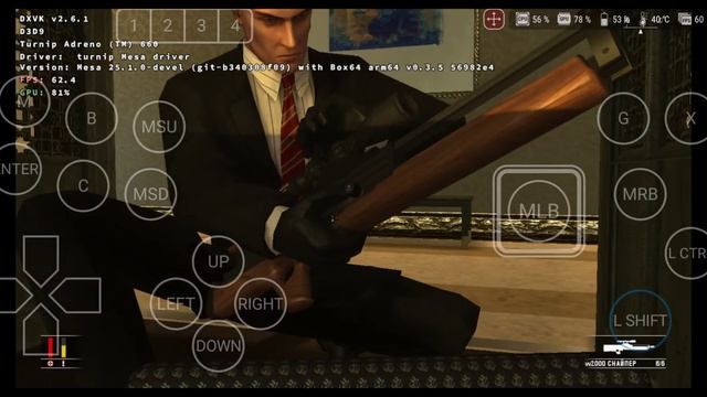 Hitman Blood Money # 9 прохождение на Winlator 7.1.3 Native Glibc by longjunyu2 смотреть онлайн