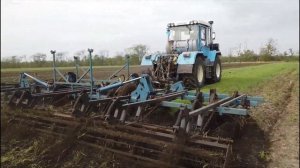 ХТЗ-17221 (ЯМЗ-238) Культиватор КПС -8 "ВОСХОД"