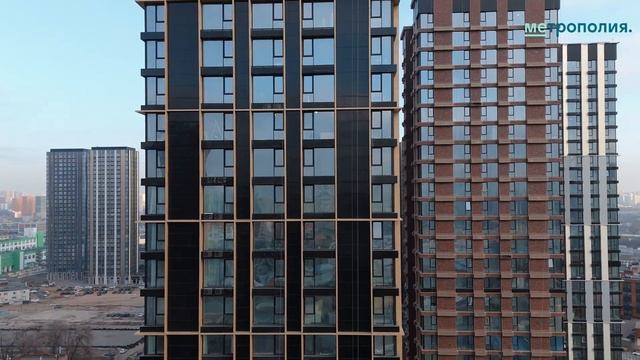 ЖК «Метрополия» | Февраль 2025 | Промежуточный отчёт о динамике строительства | MR Group смотреть онлайн