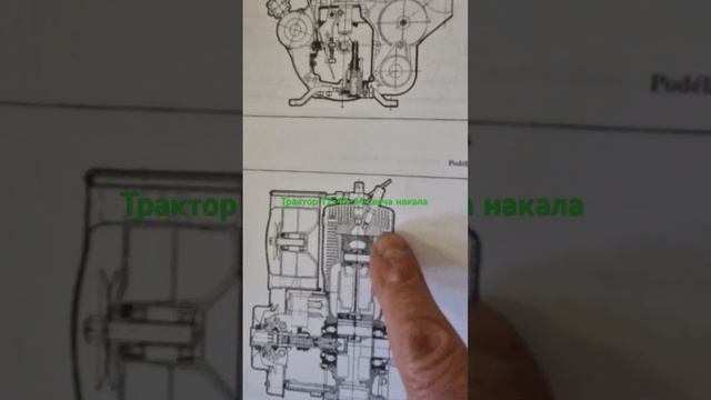TZ-4K-14 чешский мини трактор . Свеча накала мотора SLAVIA 1D90. смотреть онлайн