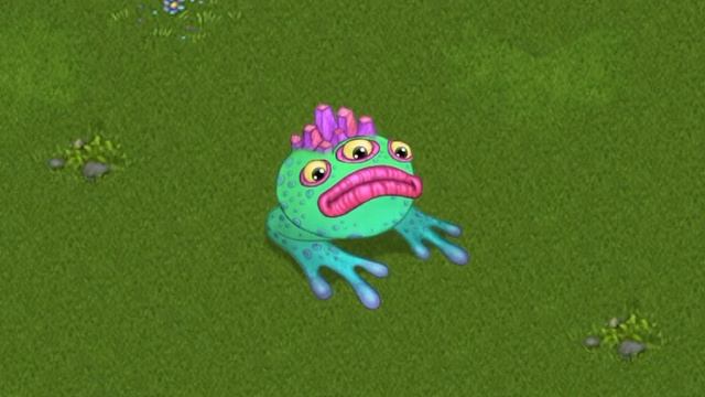 Как звучит Лягашка на острове растений? (My singing monsters) смотреть онлайн