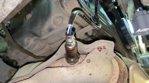 Лямбда зонд : замена и сброс ошибки. Subaru Outback 2006.