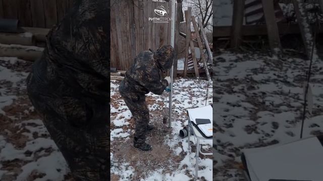 испытание грунтов перед забивкой свай #ритмстрой