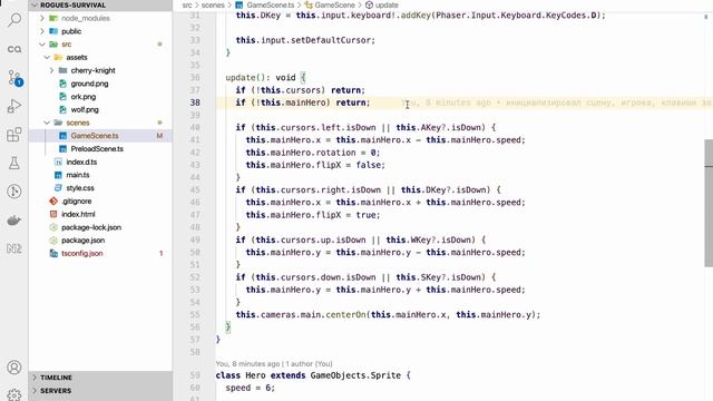 Создание игры на Phaser.js. DEVLOG