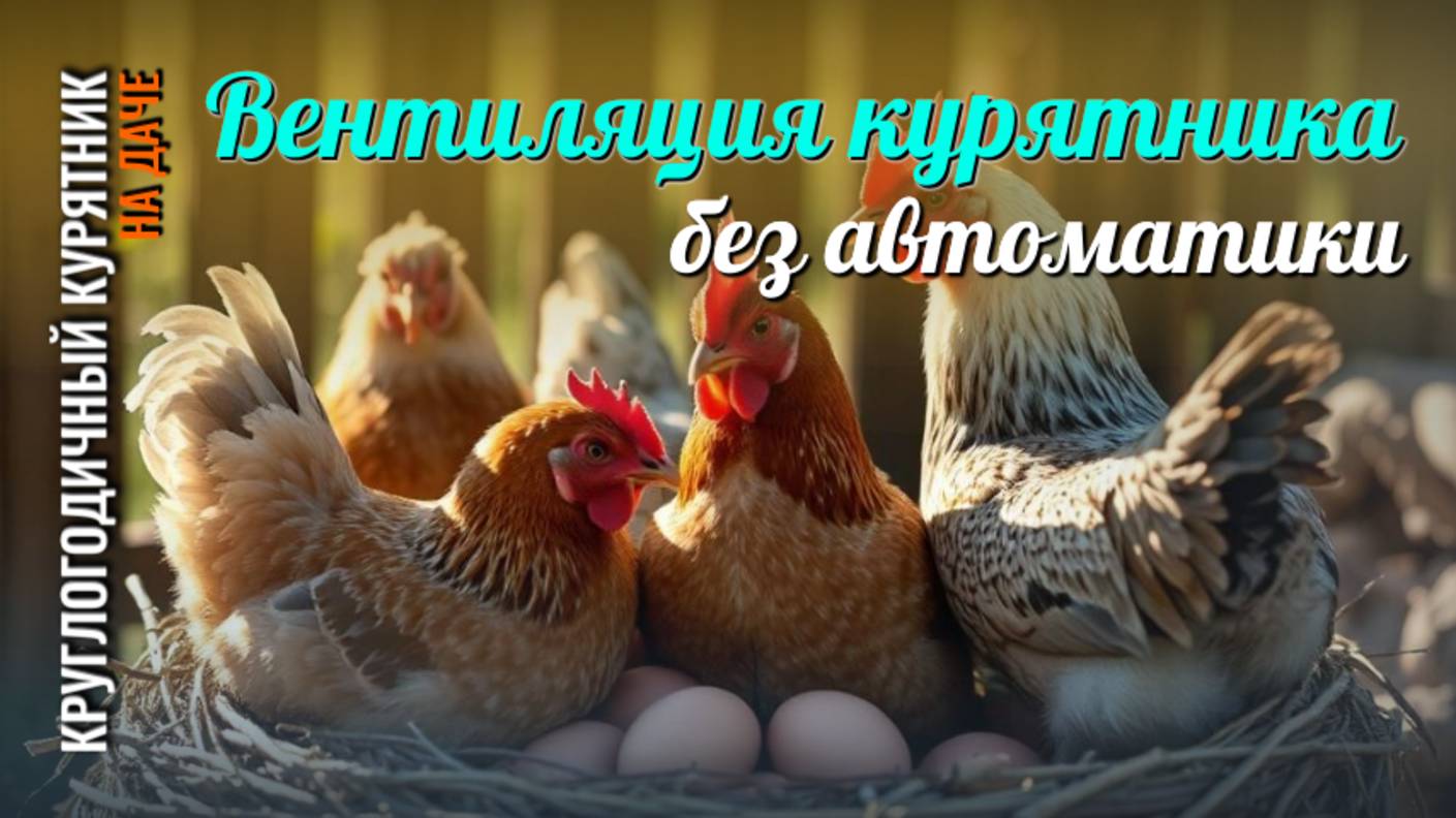 Вентиляция курятника без заморочек смотреть онлайн