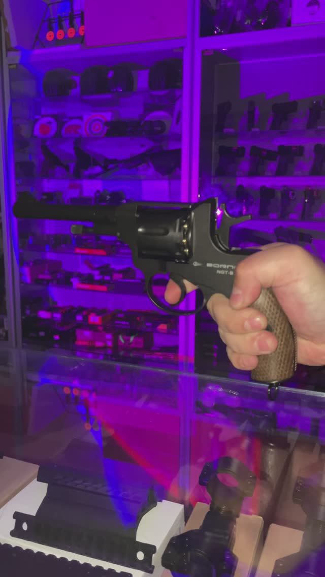 Пневматический револьвер Borner NGT-B (Black)