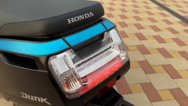 Honda Dunk AF78 Black Mat Скутера из Японии «Скутер Гарант» Красн