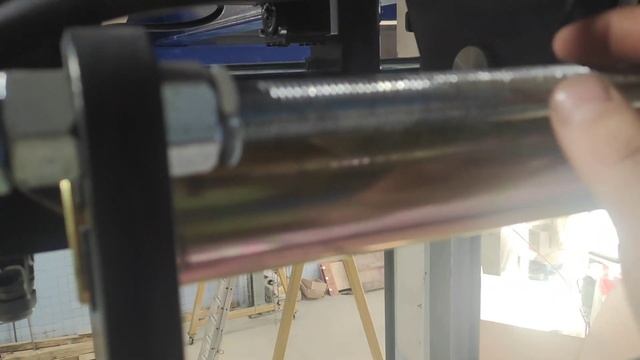 Монтируем две кран-балки с китайскими тельферами. смотреть онлайн