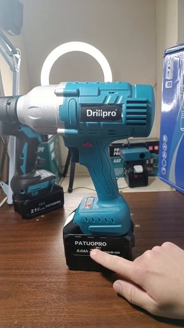 Дешевый гайковерт Drillpro 3/4 2000Nm. смотреть онлайн