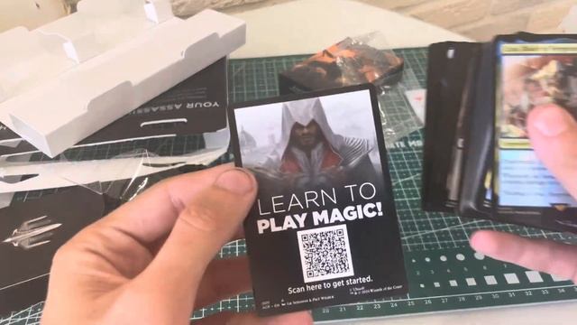 Стал Ассасином в МТГ | Распаковка MTG Assassin's creed Starter kit смотреть онлайн