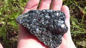 Коршуновский карьер. Иркутская область. Поиск минералов.