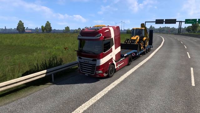 #ETS2 катаем контракт втк панель.